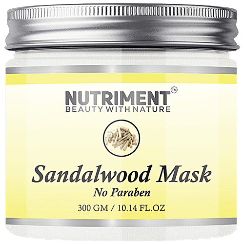 Buy Nutriment Sandalwood Face Mask Exfoliates Skin, Fights Ageing