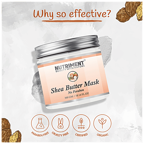 Buy Nutriment Shea Butter Face Mask Fights Acne Causing Bacteria