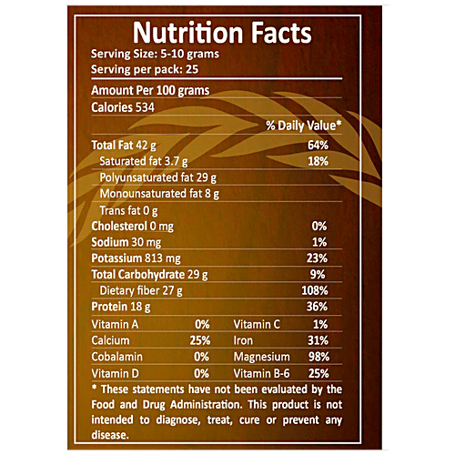 Buy Panchakarma Herbs Superfood Flax Seeds Rich In Omega3, Good For