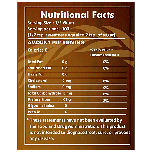 Buy Panchakarma Herbs Superfood Stevia Leaves Natural Sweetener, Low In Calories Online at