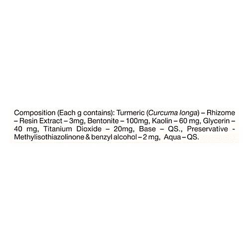 Sri Sri Tattva Turmeric Face Pack - For Glowing Skin, 60 g  