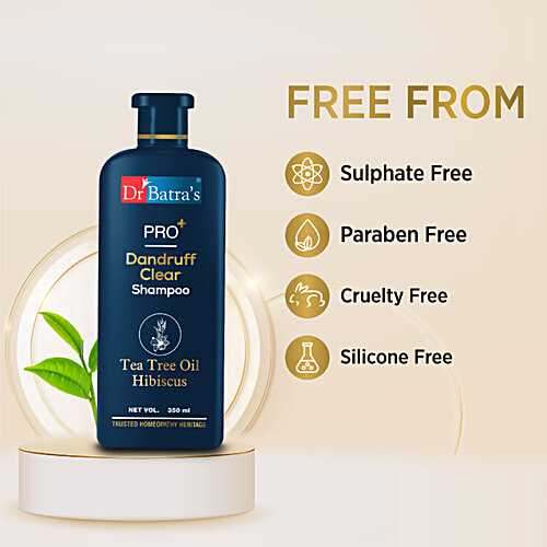 Buy Dr Batra's Pro+ Dandruff Clear Shampoo Prevents Dryness, Provides Nourishment Online at