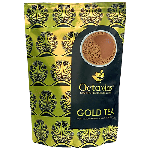 Octavius Gold Tea - Premium, Strong, Aromatic & Refreshing, 250 g Pouch 