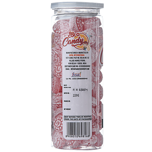 GO COCO Paan Candy - Premium, Juicy & Tasty, 220 g Can