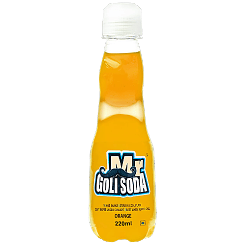 Buy Mr.GOLISODA Orange Fizzy Soda Drink Refreshing, Flavoured