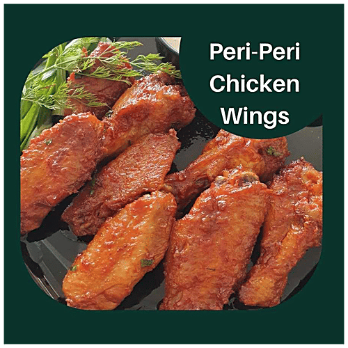 Buy Meatington Chicken Peri Peri Wings Rich Source Of Protein & Fibre