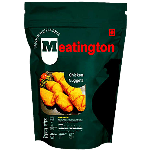 Buy Meatington Chicken Nuggets Rich Source Of Protein & Fibre, Crispy, Crunchy Online at Best