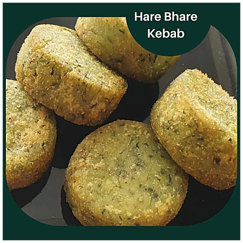 Grab a Green Hare Bhare kebab, 400 g Pouch 