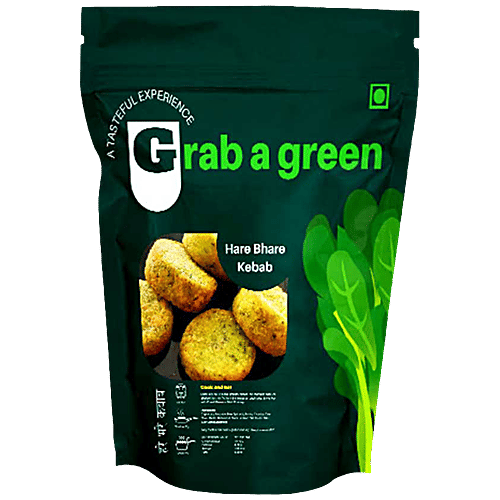 Grab a Green Hare Bhare kebab, 400 g Pouch 