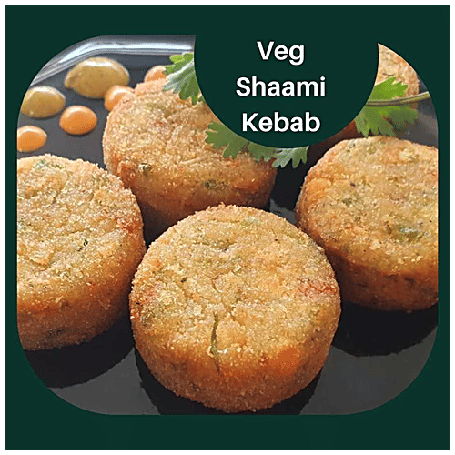 Buy Grab a Green Veg Shaami Kebab Rich Source Of Protein, Crispy