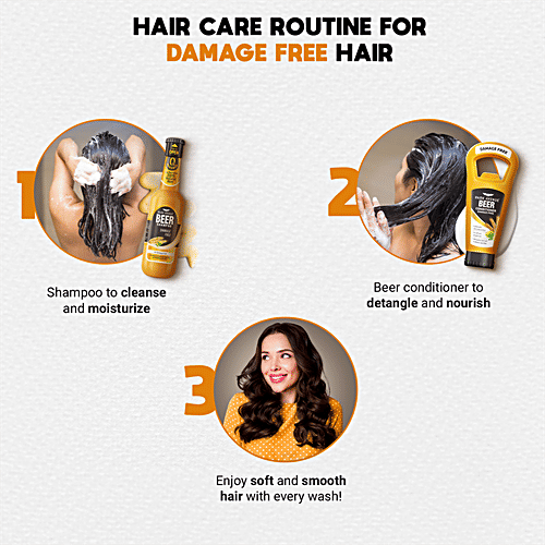 Park Avenue Beer Conditioner - Damage Free, For Soft & Smooth Hair, 200 ml  