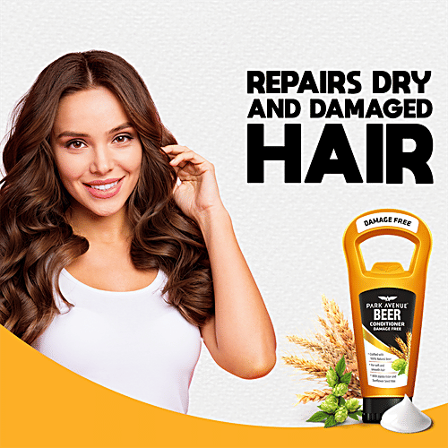 Park Avenue Beer Conditioner - Damage Free, For Soft & Smooth Hair, 200 ml  