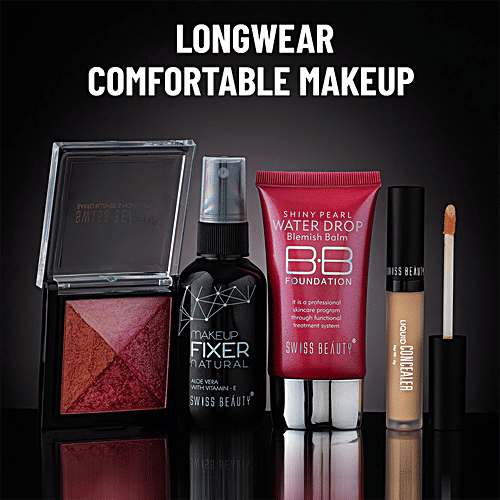 Swiss Beauty Liquid Concealer - Lightweight, Matte Finish, Easy To Blend, 5.6 g Yellow