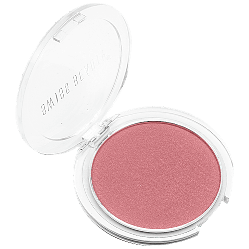 Swiss Beauty Professional Matte Blusher - Lightweight, Easy To Blend, Provides Radiant Glow, 4 g Deep Plum