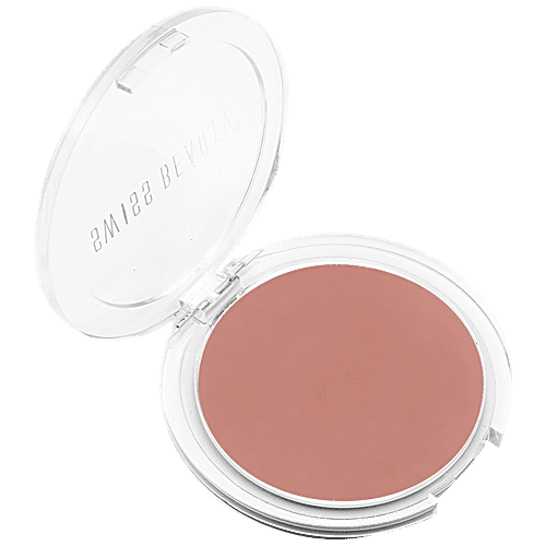 Swiss Beauty Professional Matte Blusher - Lightweight, Easy To Blend, Provides Radiant Glow, 4 g Soft Nude 