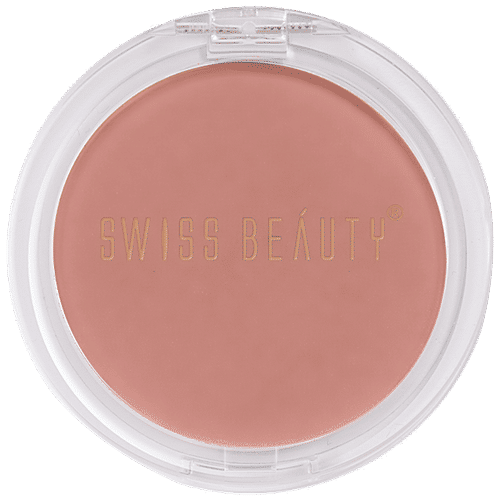 Swiss Beauty Professional Matte Blusher - Lightweight, Easy To Blend, Provides Radiant Glow, 4 g Soft Nude 