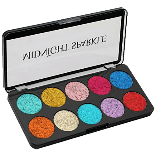 Buy Swiss Beauty Midnight Sparkle Glitter Eyeshadow Palette