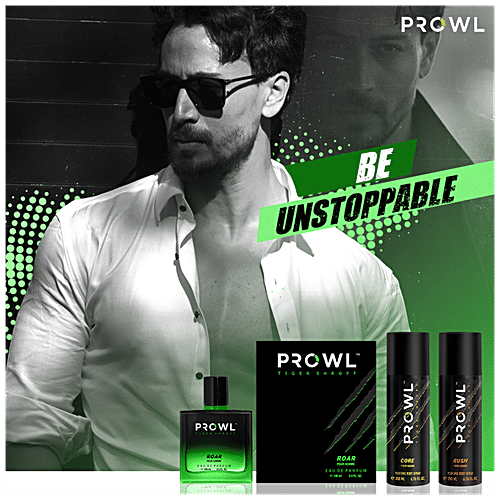 Prowl By Tiger Shroff Core - Perfume Body Spray, Long-lasting Fragrance, 200 ml  