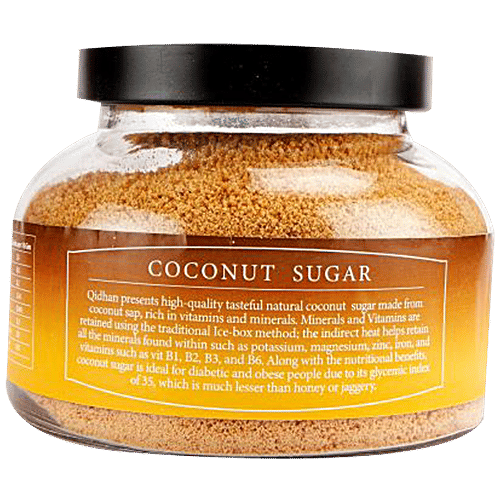 Buy Qidhan Coconut Palm Sugar Natural Sweetener, Rich In Vitamins