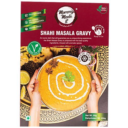 Mommy Made It  Shahi Masala Gravy - Ready To Eat, No Added Preservatives, 50 g  