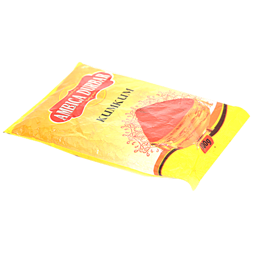 Ambica Kum Kum Powder - No Chemicals, All Natural, 100 g  
