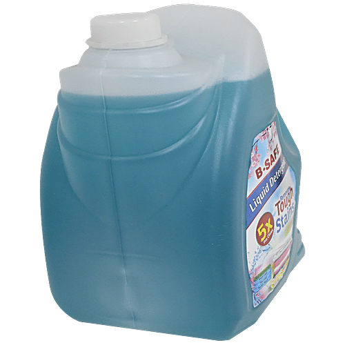 B-SAFE Detergent Gel Liquid - Tough On Stains, 5X Pro, For Machine Wash & Bucket, 5 L (Buy 1 Get 1 Free) 