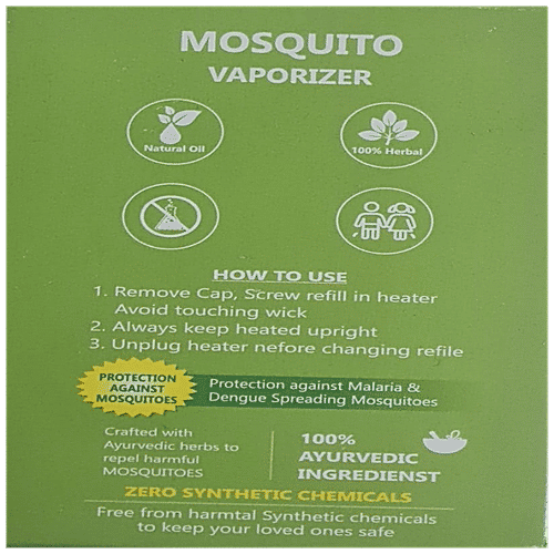 B-SAFE Natural Mosquito Repellent - Machine + 1 Refill, Natural Oils & Organic Product, Long Lasting, 45 ml (Buy 1 Get 1 Free) 