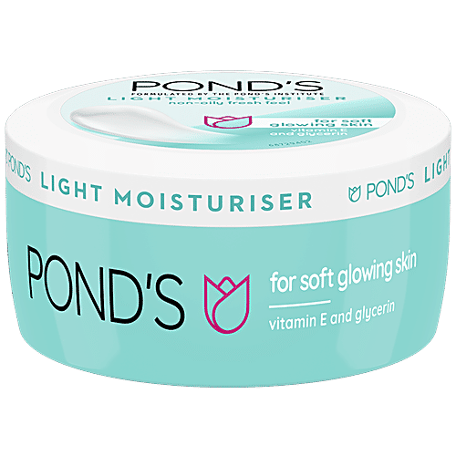 Ponds Light Moisturiser - Non-Oily Fresh Feel, For Soft, Glowing Skin, 50 ml  
