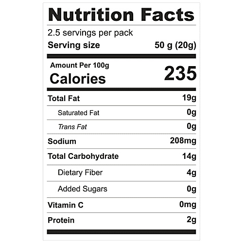 Foodio.fit Bhindi Vaccum Fried Chips - Real Vegetable Snack, Boosts Immunity, Gluten-free, 50 g Box 