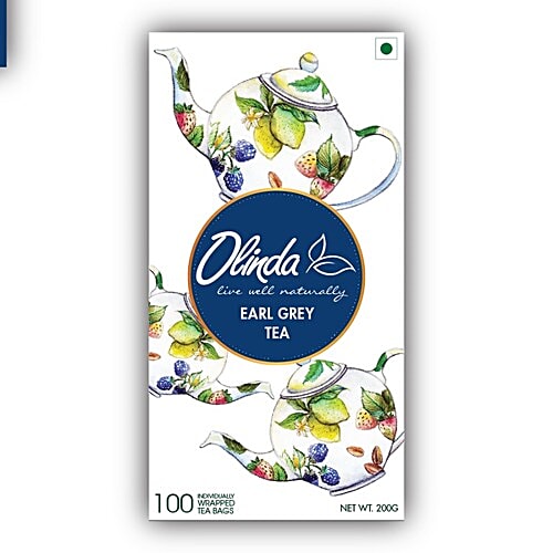 Buy Olinda Earl Grey Tea Bergamot & Mild Citrrusy Flavour, Live Well