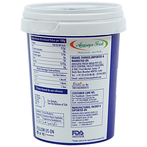 Buy JUST BERRIES Frozen California Blueberries Rich In Antioxidants