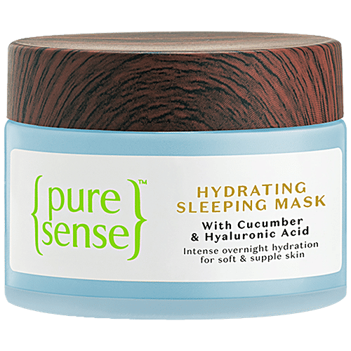 Buy PureSense Hydrating Sleeping Mask Cucumber & Hyaluronic Acid, For