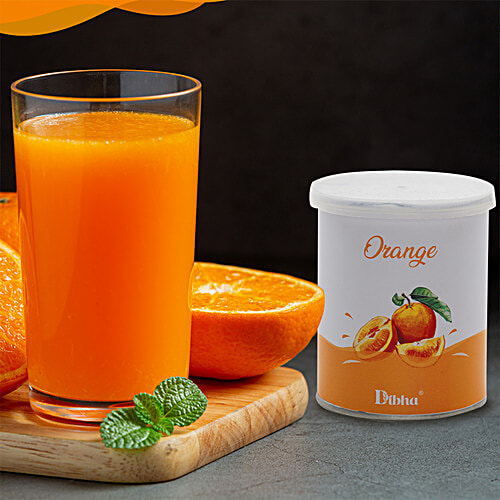 Dibha Orange Instant Drink Premix - Tangy, Sweet Taste, Boosts Immunity, 100 g