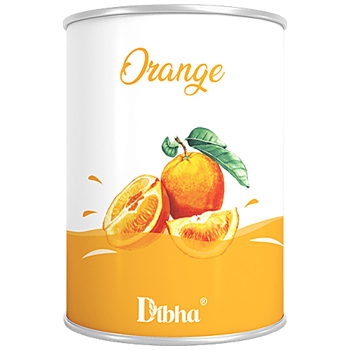 Dibha Orange Instant Drink Premix - Tangy, Sweet Taste, Boosts Immunity, 100 g