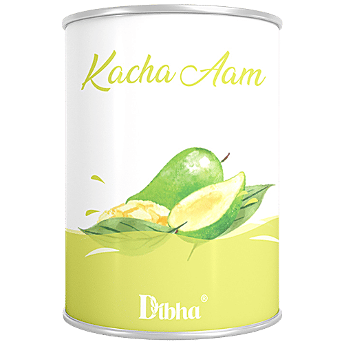 Dibha Kacha Aam Instant Drink Premix - Hydrates, Rich In Nutrients, 100 g