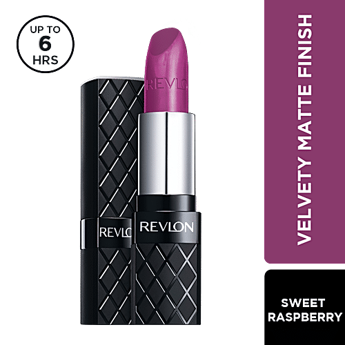 Revlon Colorburst Velvety Matte Finish Lipstick - Lightweight Formula, Long Lasting, 3.7 g Sweet Raspberry 