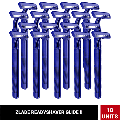 Buy ZLADE Glide II Readyshaver TwinBlade, Disposable Shaving Razor, For Men Online at Best