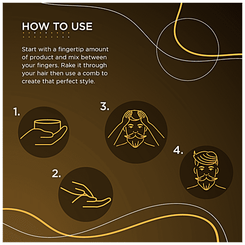 Men Deserve Hair Styling Ultra Shine Pomade - Provides Wet Look, Helps To Set, 100 g  