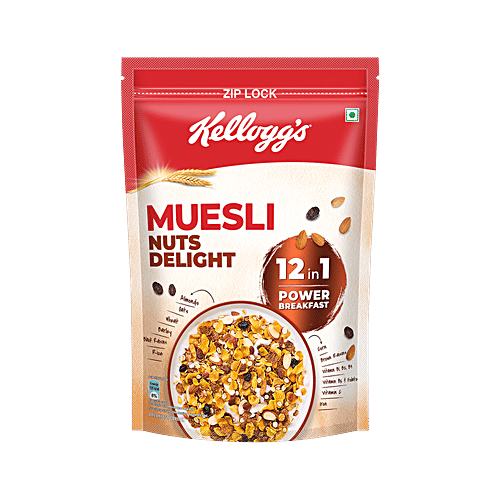 Kellogg's Muesli Nuts Delight - 12 In 1 Power Breakfast, 1 kg  