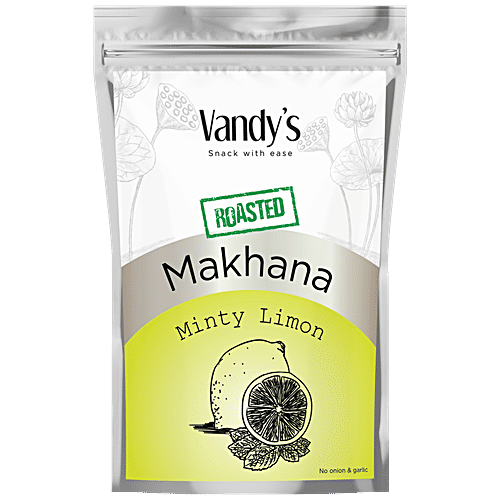 Vandys Makhana Minty Limon - Snack, Rich In Antioxidants & Minerals, 30 g Pouch 