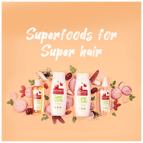 Buy MyGlamm Superfoods Onion & Moringa Conditioner Controls Hair Fall