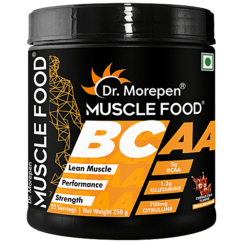 Buy Dr. Morepen Muscle Food BCAA Supplement For Lean Muscle