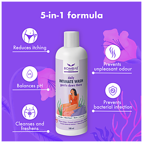 Buy Bombae BSC Women Daily Intimate Wash, 100ml Online at Best Price of