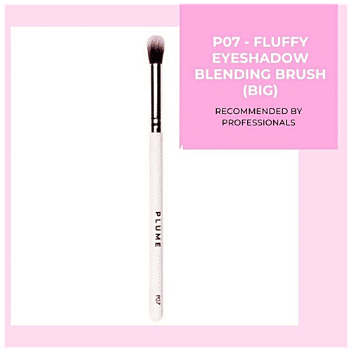 Buy PLUME Fluffy Eyeshadow Blending Brush Big, For Flawless Makeup Application Online at Best
