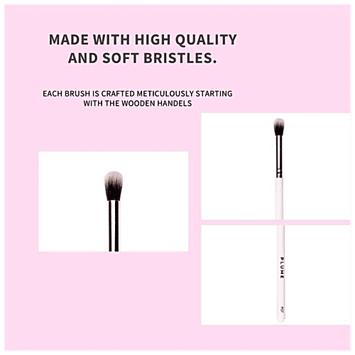 Buy PLUME Fluffy Eyeshadow Blending Brush Big, For Flawless Makeup Application Online at Best