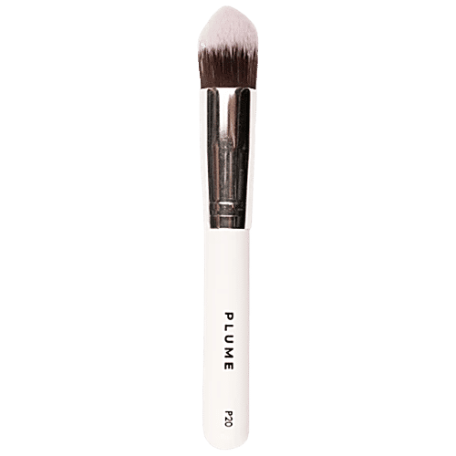 Buy PLUME Professional Dense Tapered Concealer/Foundation Brush For