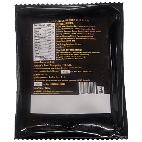 Buy MEISTERWURST Chicken Cold Cut Plain With Truffle Rich In Protein