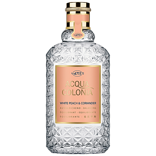 4711  Acqua Colonia White Peach & Coriander Eau De Cologne, 170 ml  