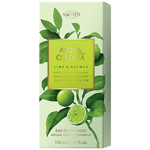Buy 4711 Acqua Colonia Lime & Nutmeg Eau De Cologne Online at Best