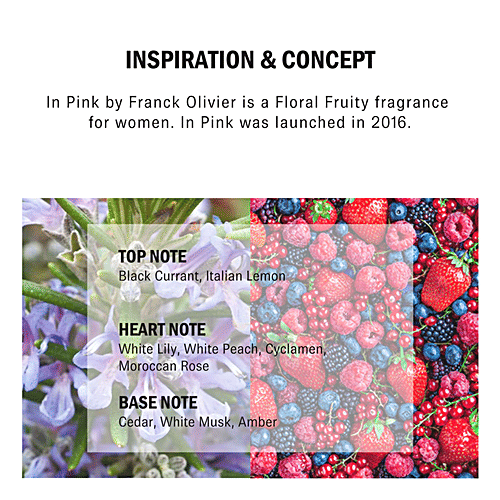 Franck Olivier  Franck Olivier In Pink Eau de Parfum Spray for Women 75ml, 75ml  